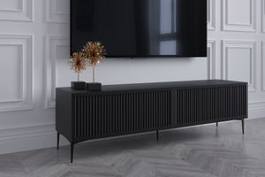 Duho TV Unit, 180 cm, Black