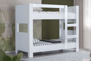 Ben Macdui Bunk Bed, 90 x 190 cm, White