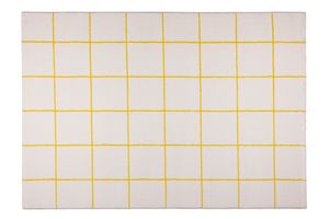 Emma Rug, 160 x 230 cm, White & Yellow