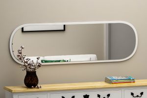 Mone Ceos Decoratieve Spiegel, Wit