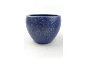Earthenware Plant Pot, Navy