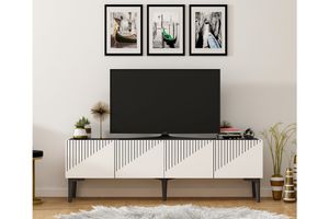 Draw TV Unit, 154 cm, White