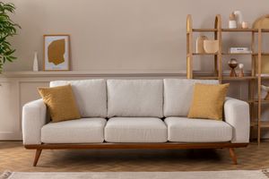 Natur 3-Sitzer Sofa