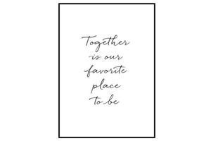 Talverton Valley and Boat Art Print with Frame, White