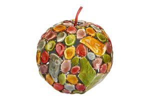 The Apple Candle Holder, Multicolour
