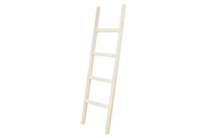 Stern Wooden Blanket Ladder, Light Wood