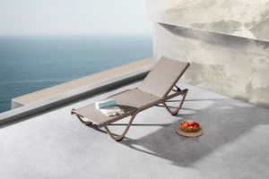 Gaila Lounge Outdoor Chair, Beige