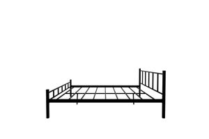 Kimmy King Size Bed, 160 x 200 cm, Black