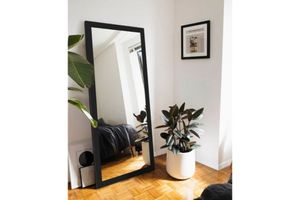 Konigssee Decorative Wall Mirror, Black