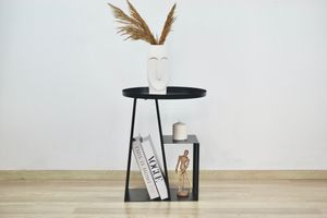 Cratos Side Table, Black