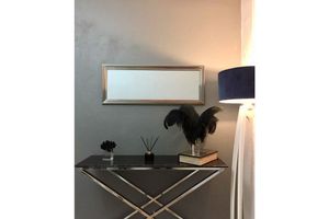 Mone Standspiegel, 40x105 cm, Silber