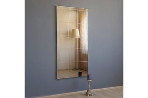 Neostyle Decorative Design Sideboard  Wall Mirror, 130 x 65 cm , Bronze 