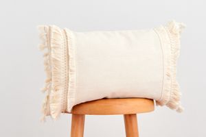 Volendam Cushion Cover, 30 x 50 cm, Cream