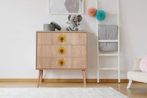 City Seed Chest of Drawers, Oak