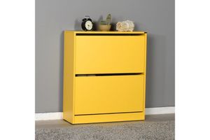 Adore Flat Duo 2-Tier Large Shoe Storage Cabinet