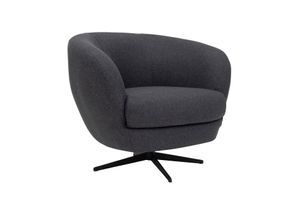 Cratos Sessel, Anthrazit (Stofffarbauswahl im Showroom Genk)
