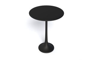 Tulip Bijzettafel, Zwart