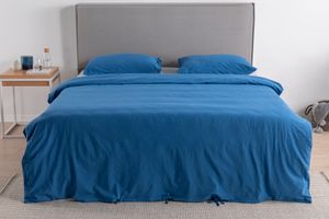 Luna Elara Duvet Cover Set, King Size, Blue