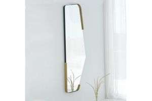Irregular Wall Mirror, Gold