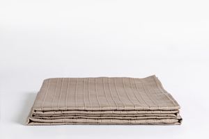 Béžový přehoz na postel LUNA Portia, 160x240