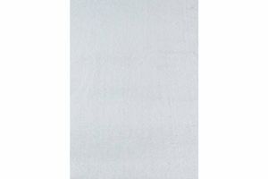 Bílý plyšový koberec s dlouhým vlasem Vauxhall, 80 x 200 cm