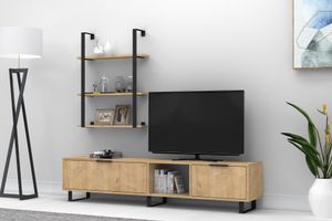 Xhenon TV-Möbel mit Metallbeinen, 180 cm