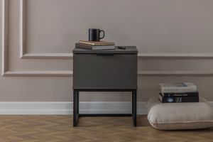 Milwaukee Moon Bedside Table, Anthracite