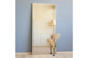 Neostyle Decorative Design Sideboard  Wall Mirror, 130 x 65 cm , Bronze 