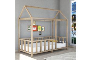 My Home Children's Montessori Bed Frame With Natural Lacquer