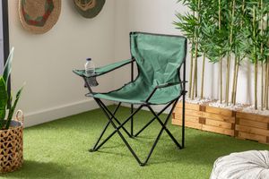 Savio Folding Camping Chair, Green