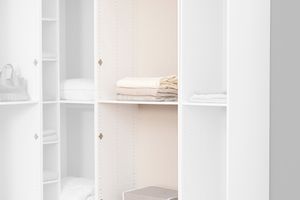 Luna Kledingkast Zonder Deur, 90 cm