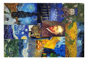 Artist Collection Van Gogh Pattern Rug, Multi