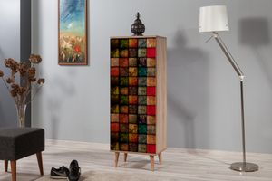 Ironbridge Schoenenkast met Vierkant Patroon, Veelkleurig