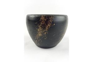 Earthenware Plant Pot, Black