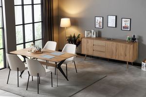 Avona Dressoire met 3 Deuren en 3 laden