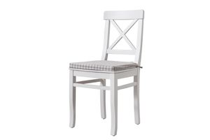 Symbol Fluwelen Stoel, Grijs