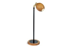 Diverse Design Led Table Lamp, Wood
