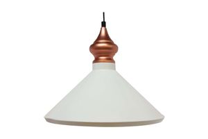 Bellezza Darton 1-Light Pendant, White