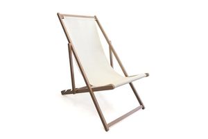 Chillong Lounge Outdoor Chair, Beige & Natural