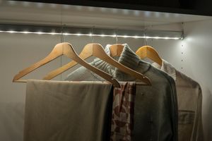 Luna Kledingkast Led Hanger Pijp, 90 cm