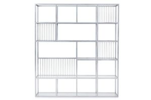 Lola Boekenrek, 160 cm, Zilver