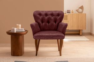 Armens Sessel mit Braunen Beinen