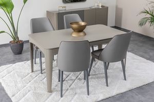 Rodin Extendable Dining Table, Grey