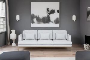 Pearl 4-Sitzer Sofa, Grau