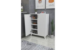 Mercia Kitchen Cabinet, White