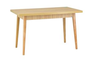 Gino 4-Seat Fixed Dining Table, Oak