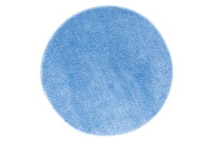 Eurobano Plain Round Rug 120 x 120 cm, Blue