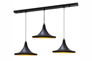 Bellezza 3-Light Pendant, Black