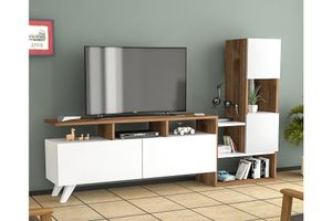 Tower TV-Meubel, Wit