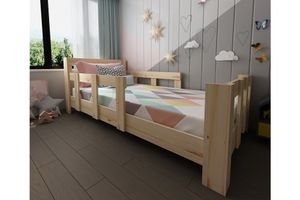 Children's Bed Frame, Light Wood